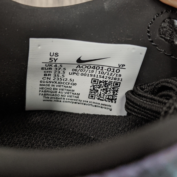 New Nike Jr. Phantom Venom Elite FG Black/Black - Picture 8 of 10